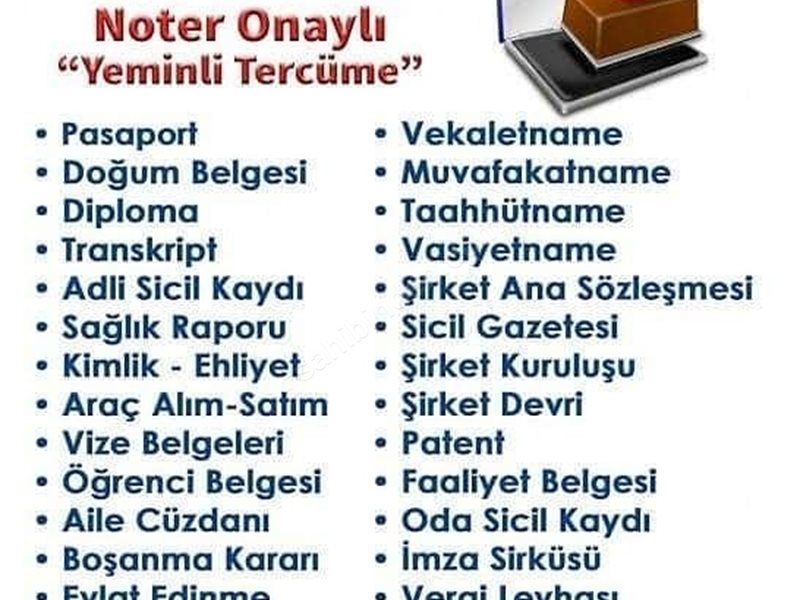 Elcigil Tercumanlik Ofisi Ltd Her Isin Ustasi Sahibinden Com Hizmetler De